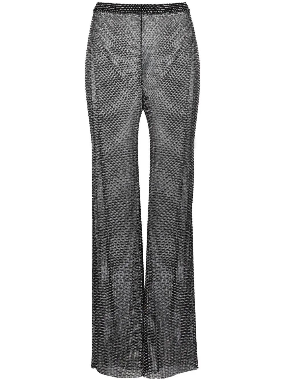 

Прямые брюки со стразами Santa Brands, черный