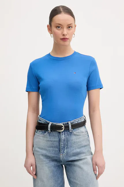 Футболка с коротким рукавом классическая Tommy Hilfiger, синий