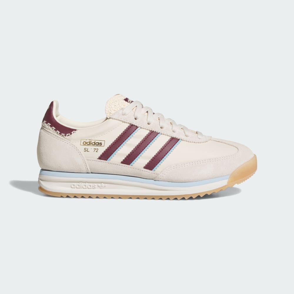 

Кроссовки Adidas SL 72 Rs Shoes, цвет Wonder White/Shadow Red/Clear Sky