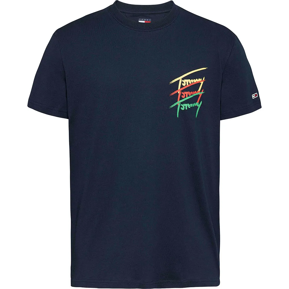 

Футболка с коротким рукавом Tommy Jeans DM0DM20771 Regular Fit, синий
