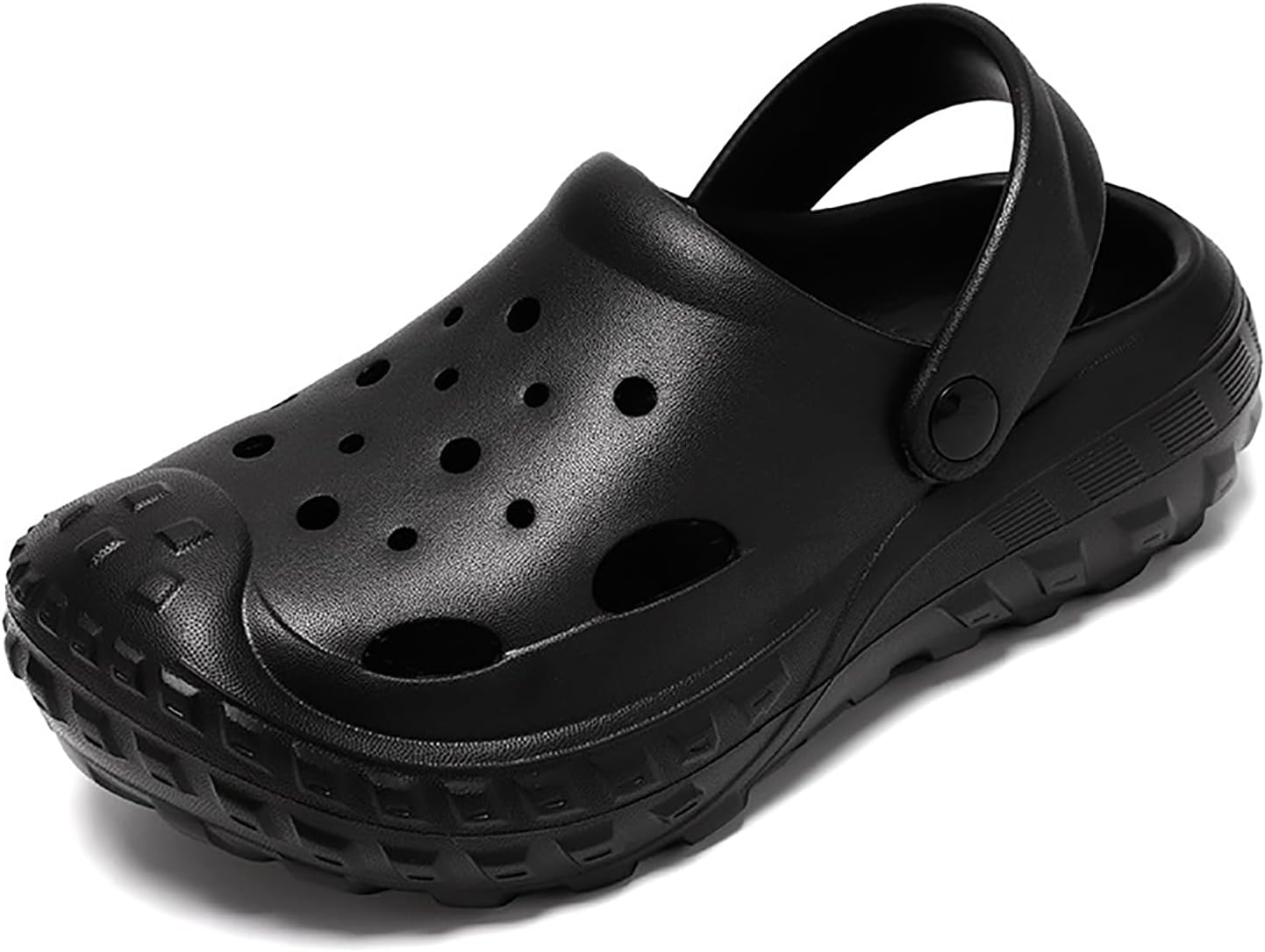 

Женские и мужские сабо Sunporx с поддержкой свода стопы, комфортные, дышащие, унисекс, быстро сохнущие сандалии, летние шлепанцы для пляжа и сада, черный