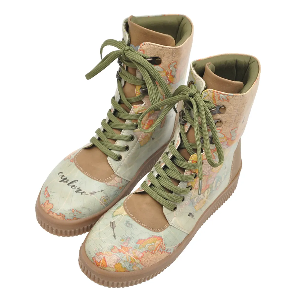 Ботинки на шнуровке DOGO "Women's Future Boots Explore Vegan Женские ботинки / женские", Vegan, цвет Mehrfarbig — фото 3