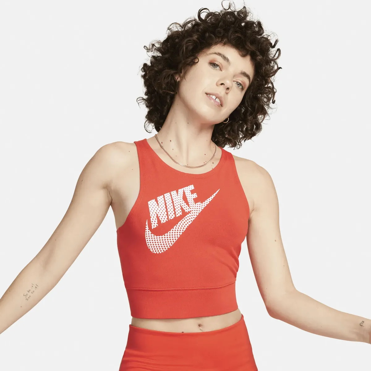 

Майка Nike Sportswear "W NSW TANK TOP DNC", цвет Picante Red