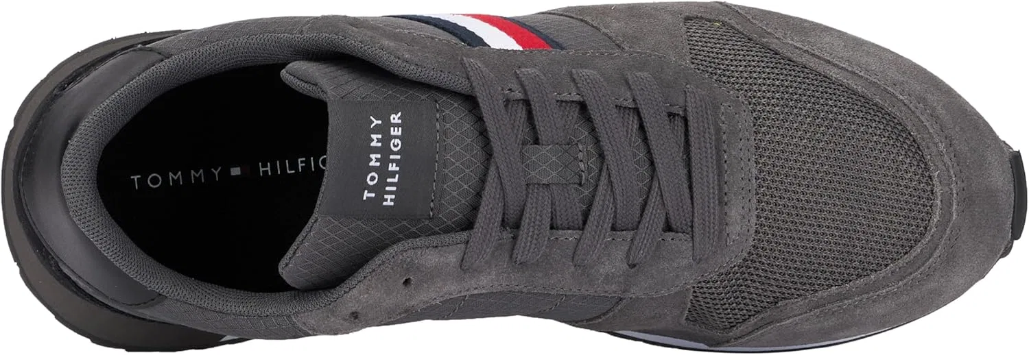 Кроссовки Tommy Hilfiger fm0fm04886 mens, Grey Dark Ash — фото 3