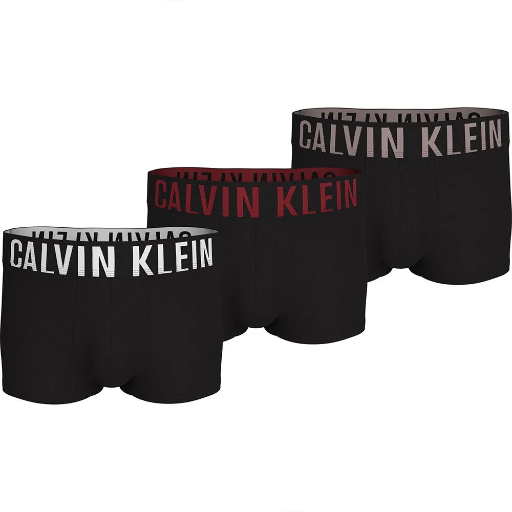 

Трусы-боксеры Calvin Klein 000NB3611A 3 units, черный