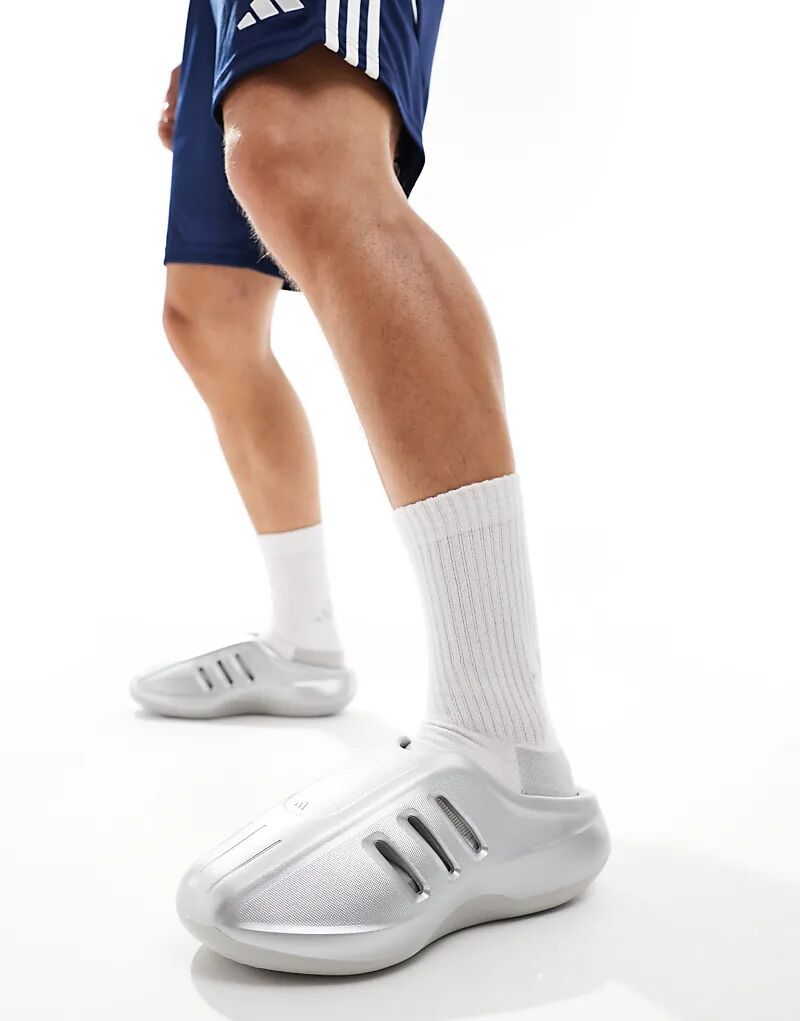 

Кроссовки adidas Performance mule 003 серебристого цвета