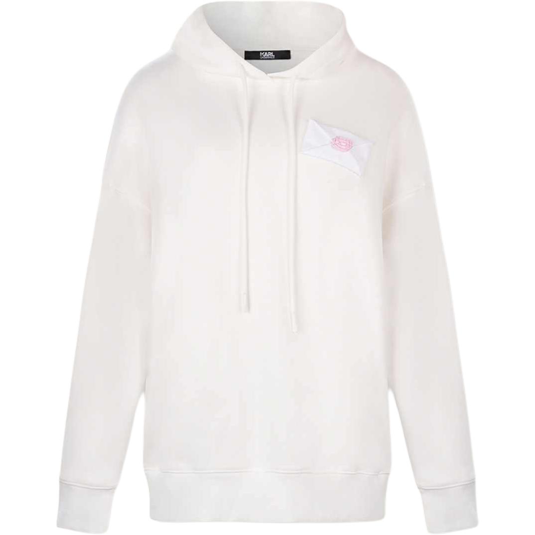 

Свитшот KARL LAGERFELD SS25 женский KARL LAGERFELD / Karl Lagerfeld Jeans, белый