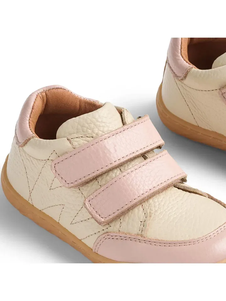 Кроссовки из велюра Wheat Beige/Роза — фото 4