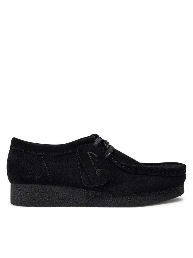 Туфли на плоской подошве Clarks Wallabee Evo Sh 26174746, черный
