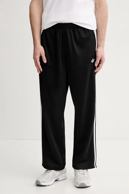 Спортивные штаны из полиэстера и хлопка, Adidas Originals черный
