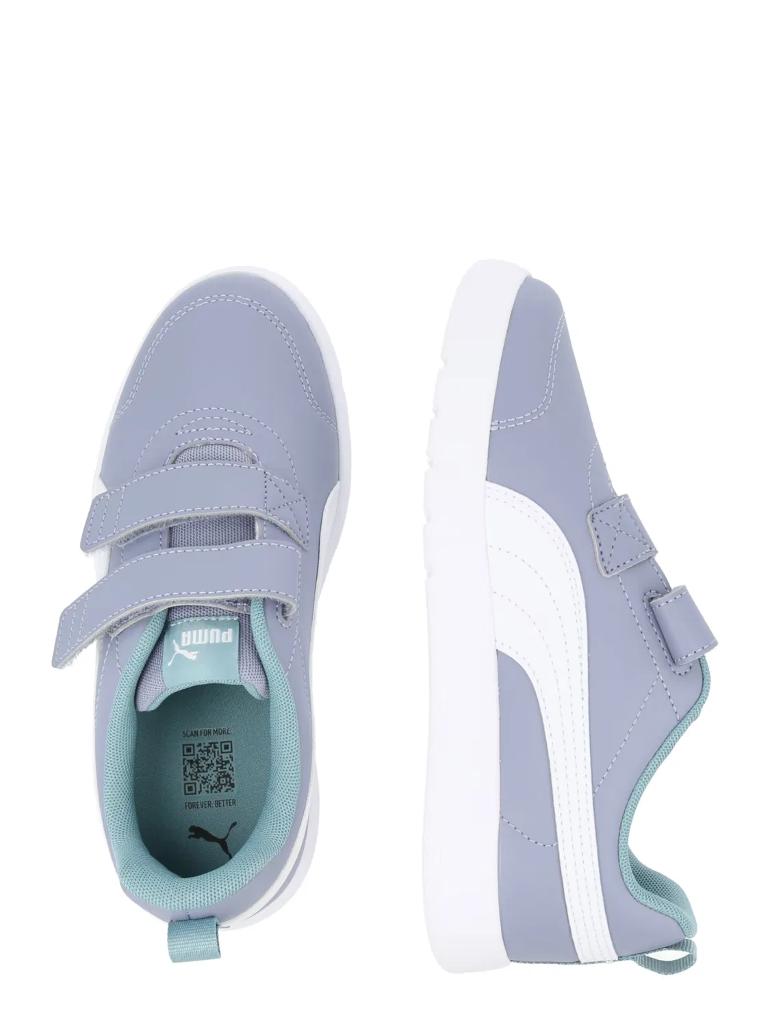 Кроссовки 'Courtflex V3' Puma, Grey — фото 2