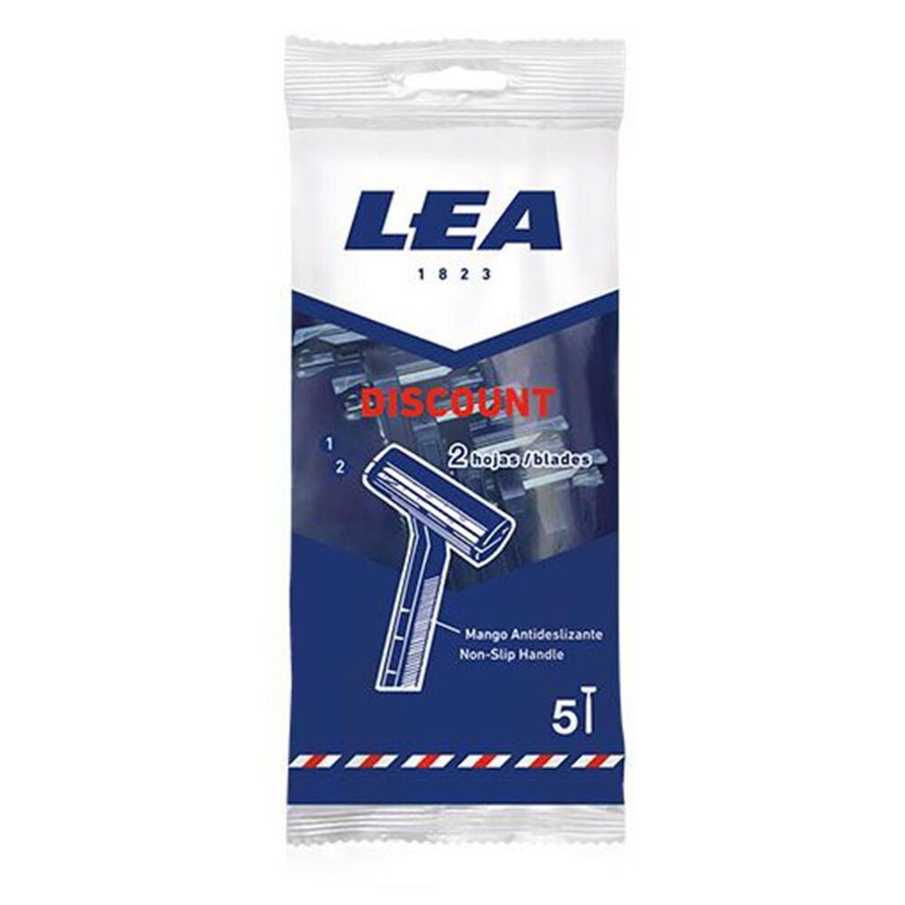

Бритва Discount 2 hojas cuchillas desechables Lea, 5 шт