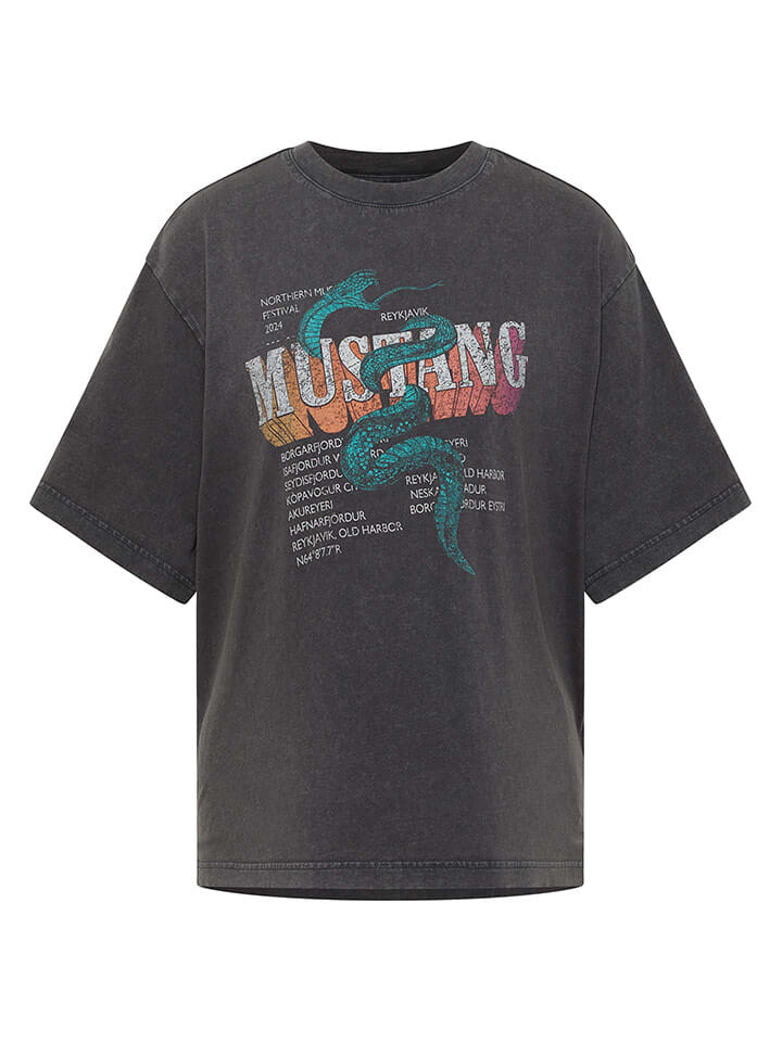 

Футболка Mustang Shirt, антрацит
