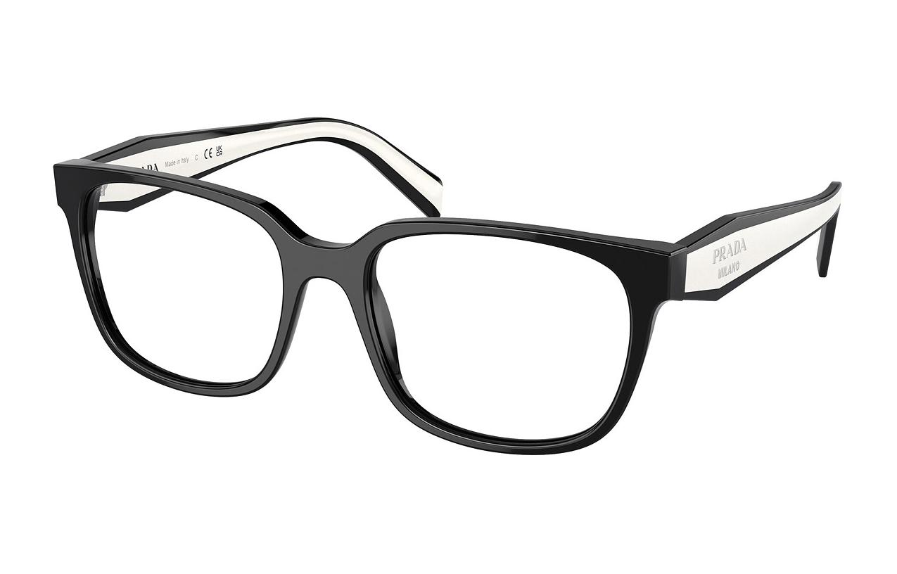 

Оправа для женских очков Prada Eyeglass, черный / белый