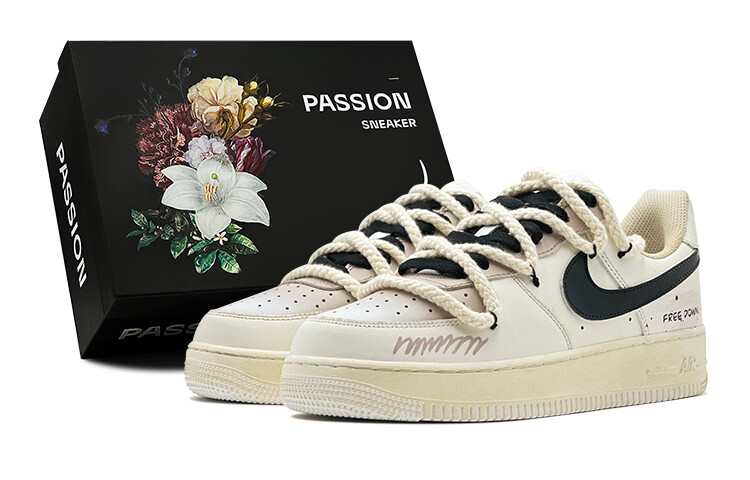 Женские кроссовки для скейтбординга Nike Air Force 1 Low, коричневый