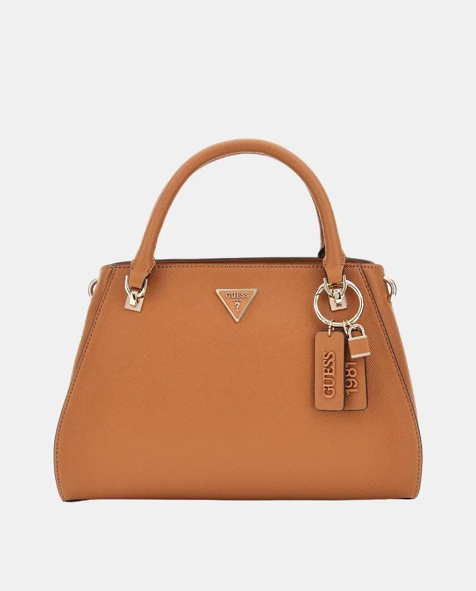 

Сумка через плечо на молнии Guess, коричневый
