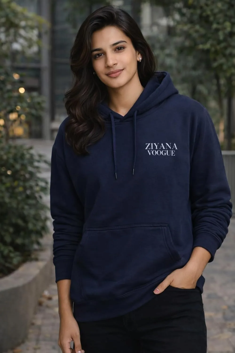 

Мужской флисовый худи Ziyana Voogue