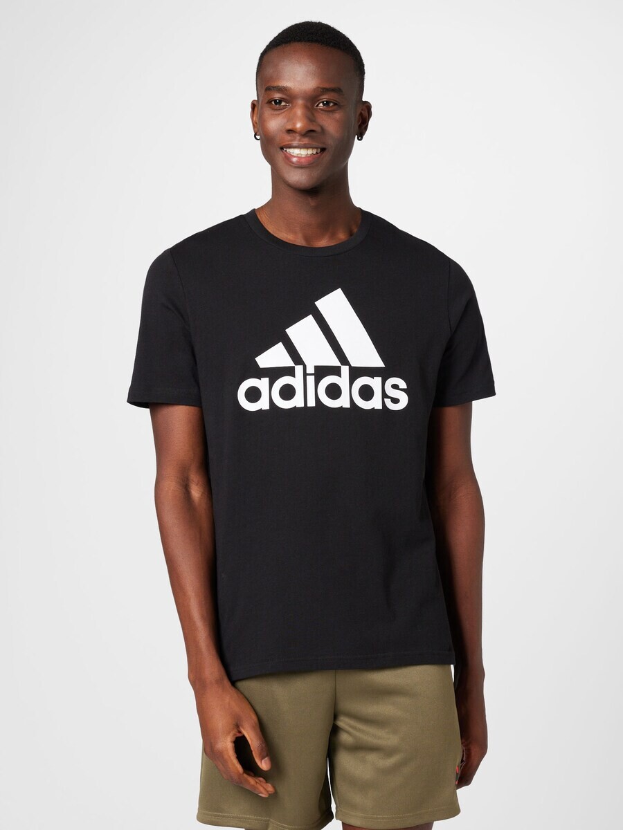Спортивная футболка Adidas ESSENTIALS BIG LOGO, черный — фото 2