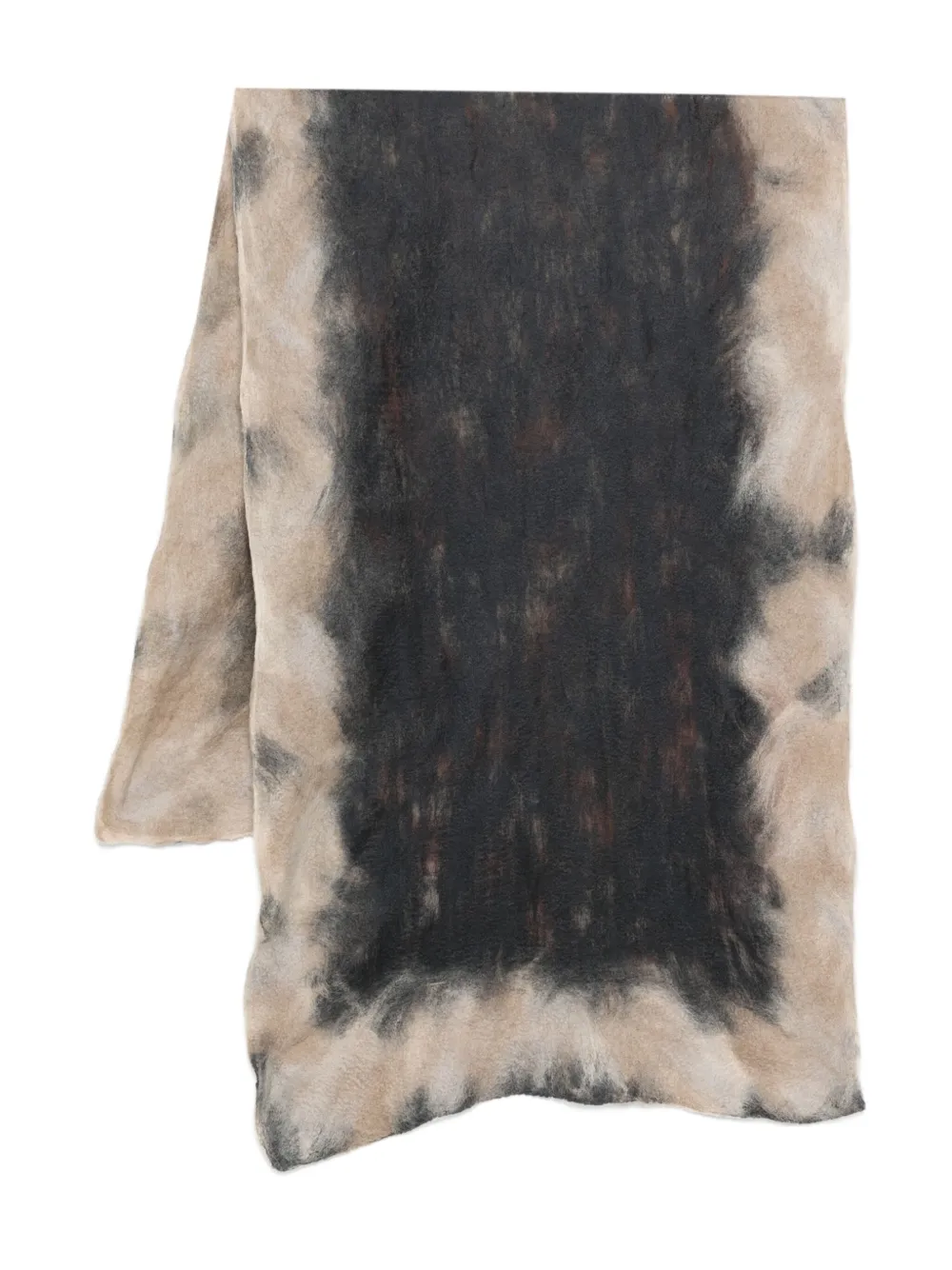 

Шарф с ломаным краем Silvana, серый