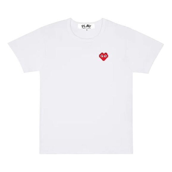 

Футболка basic invaders t-shirt red emblem 'white' Comme Des Garcons Play, белый