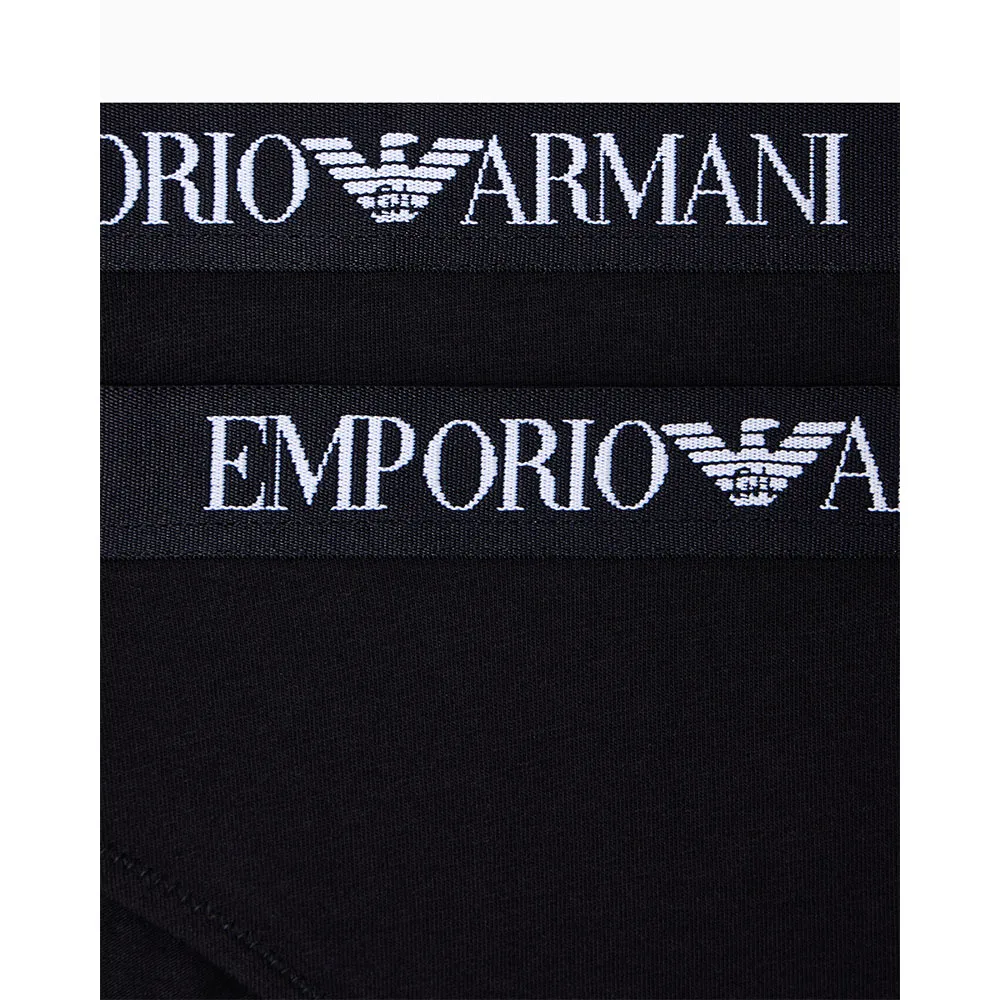 Трусики Emporio Armani EW000403_AF13033, 2 шт, черный — фото 4