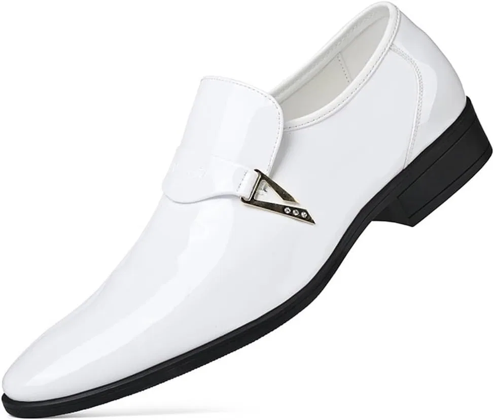 Лоферы классические кожаные, White UOPYNE