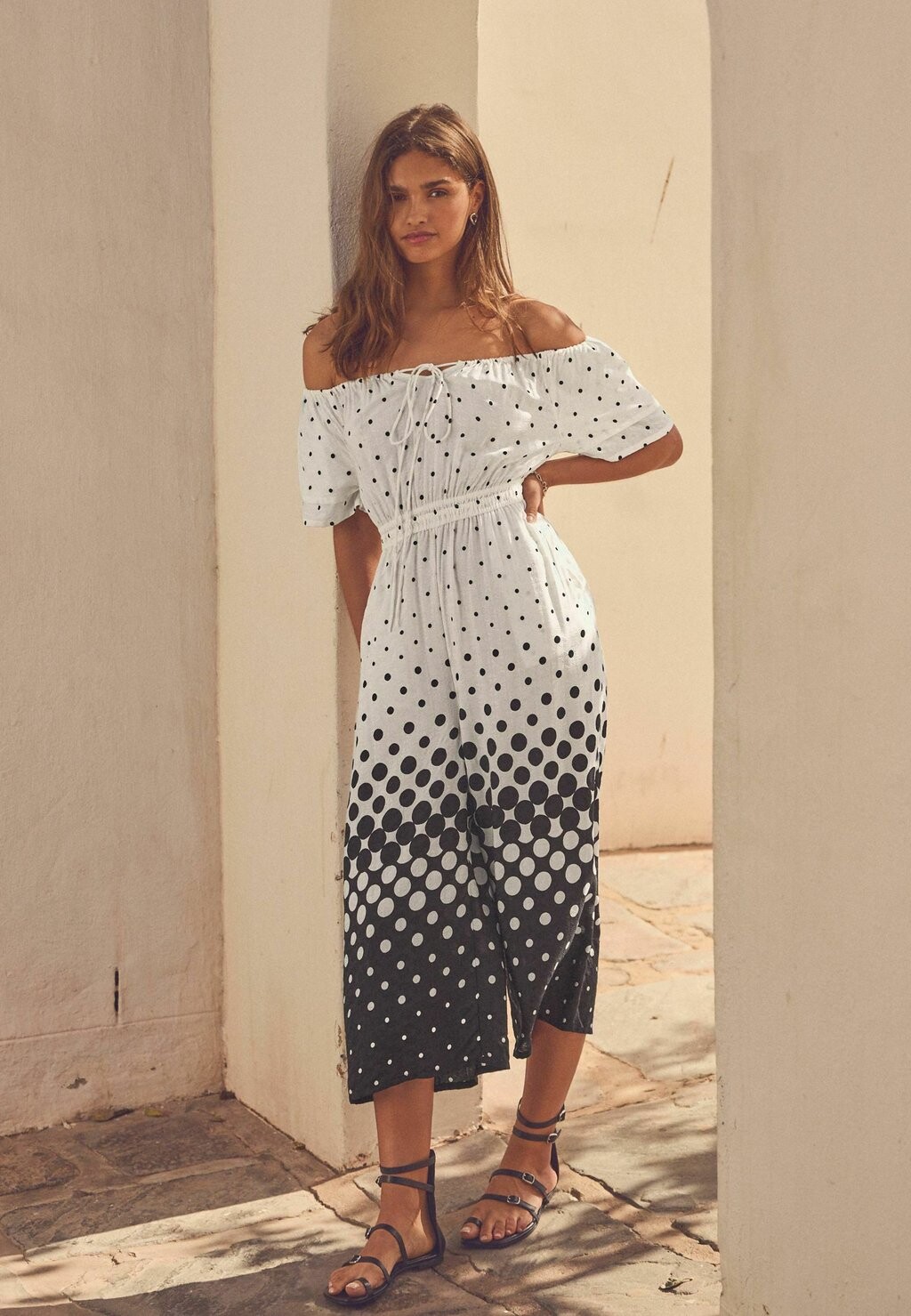 

Комбинезон OFF SHOULDER Next, черный