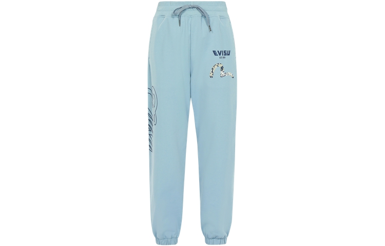 

Трикотажные спортивные штаны женские Powder Blue Evisu