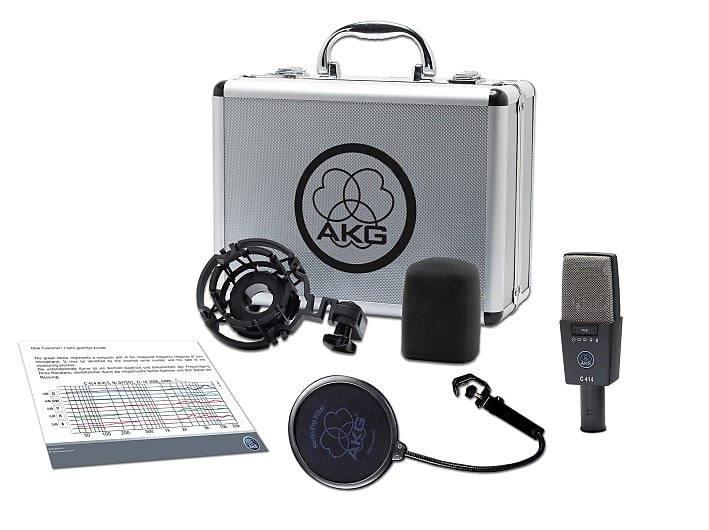 

Конденсаторный микрофон AKG C414 XLS Large Diaphragm Multipattern Condenser Microphone