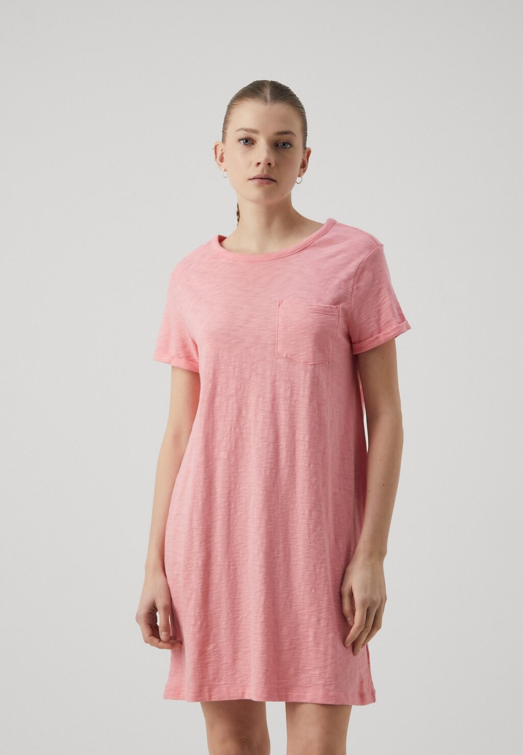 

Вязаное платье Tee Dress GAP, коралл