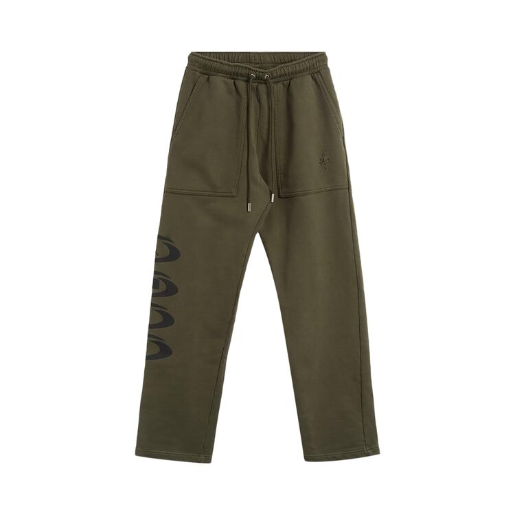

Брюки Air Jordan x Travis Scott Fleece Pants, цвет Army Green