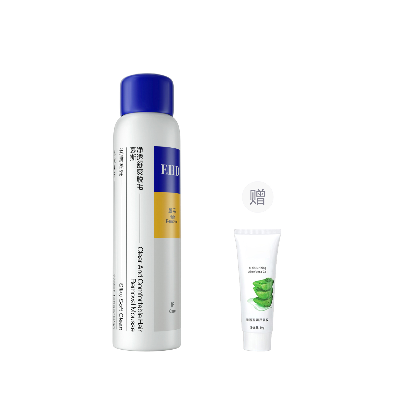 Пена для удаления волос Sheer Smooth, увлажняющий крем-спрей для депиляции, очищающий, 120 мл EHD — фото 2