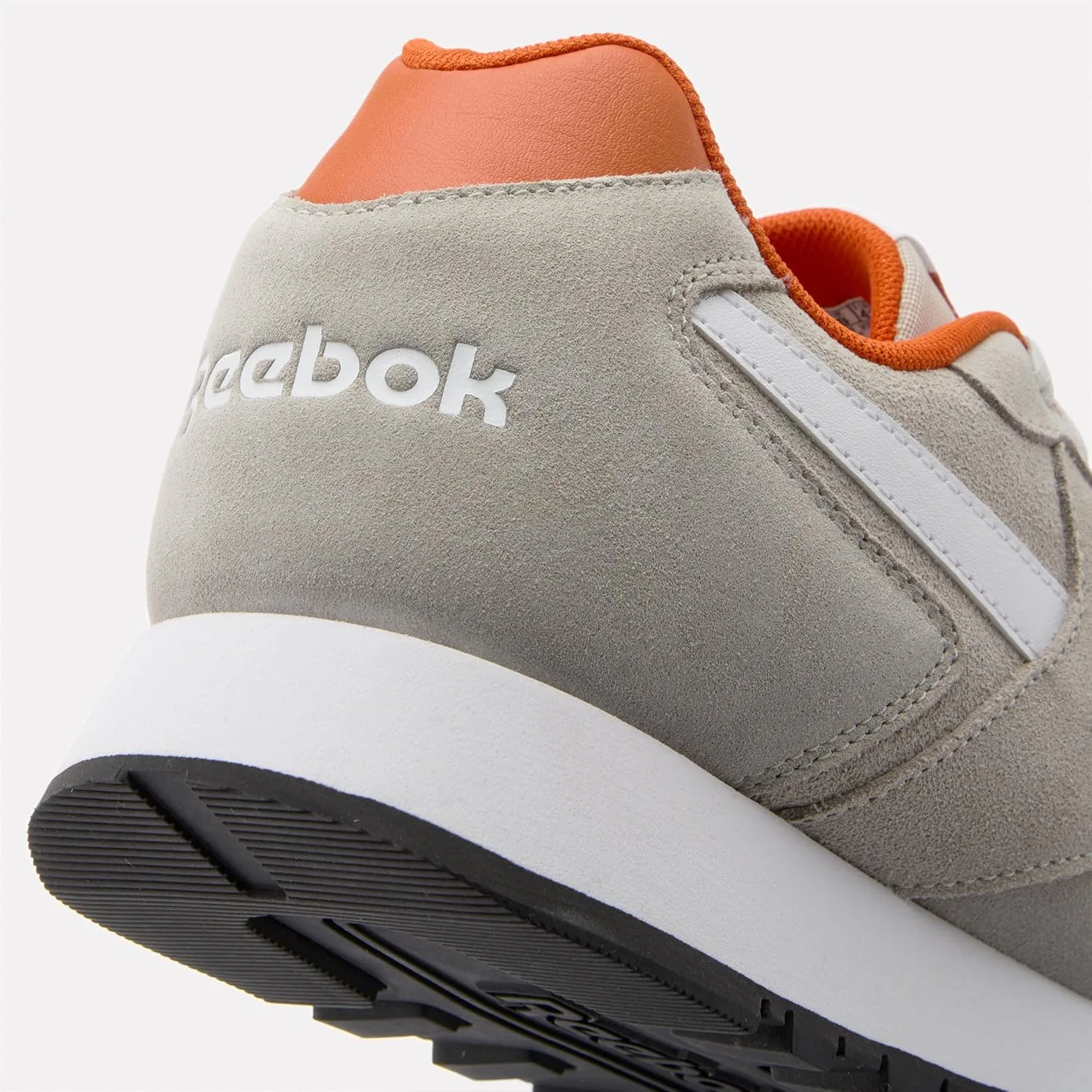 Мужские кроссовки/спортивная обувь Reebok, белый/оранжевый/серый — фото 2
