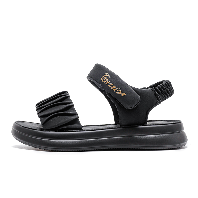 

Нескользящие, легкие, амортизирующие, низкие сандалии для детей WARRIOR, черный