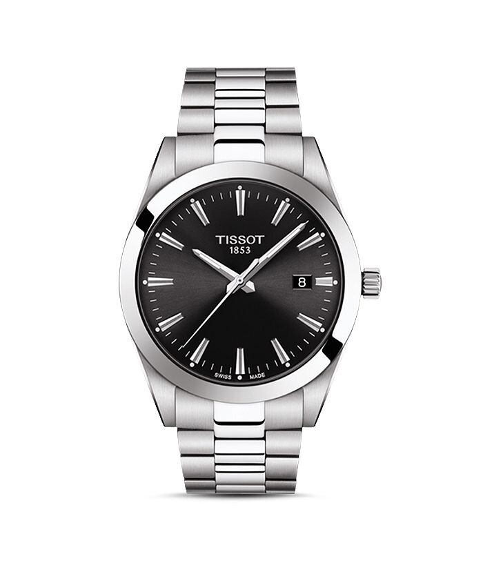 

Часы Tissot Gentleman, 40 мм, серебряный