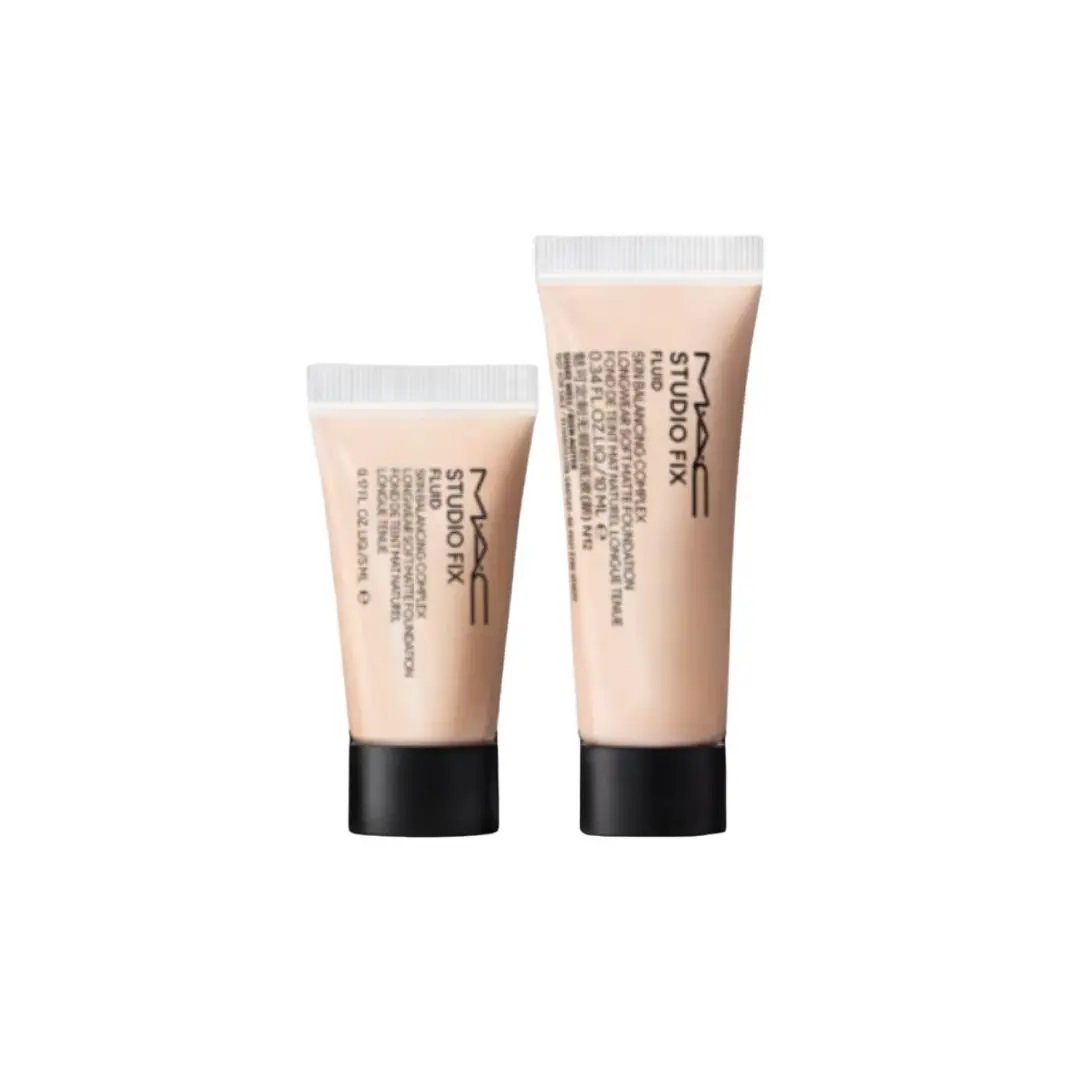 Набор пробников тональной основы Flawless Liquid Foundation, индивидуальный набор образцов макияжа Flawless, естественное осветление тона кожи MAC, Custom Flawless Liquid Foundation N12 (New) 10ml*5 — фото 2