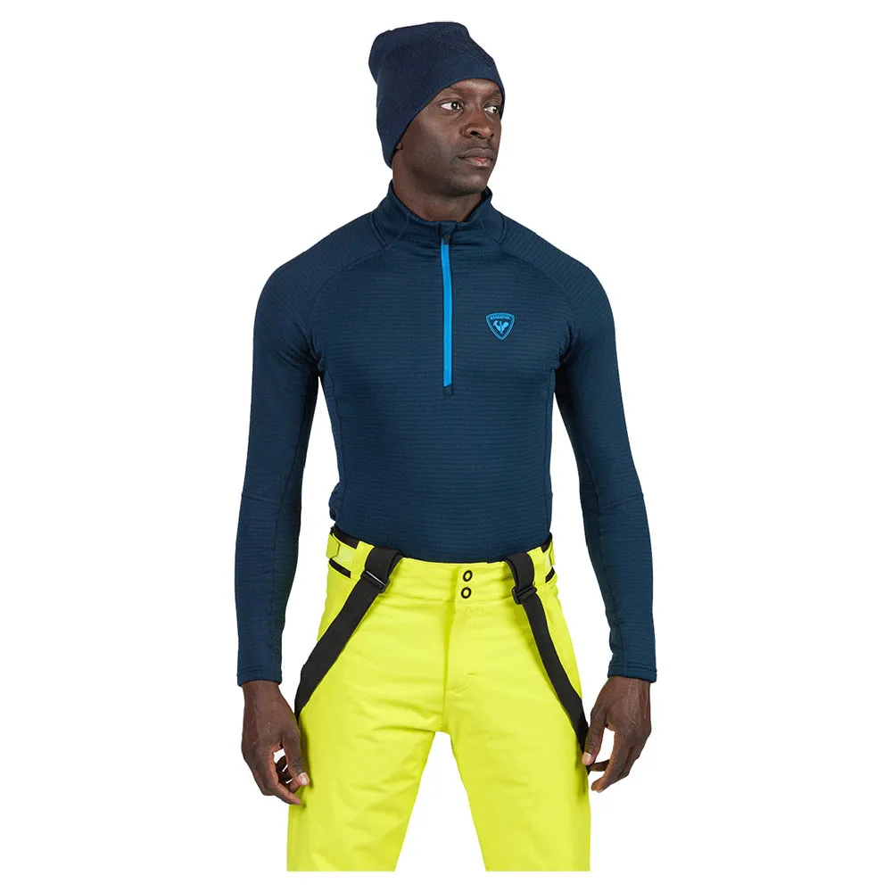 

Флис Rossignol Blackside half zip, синий