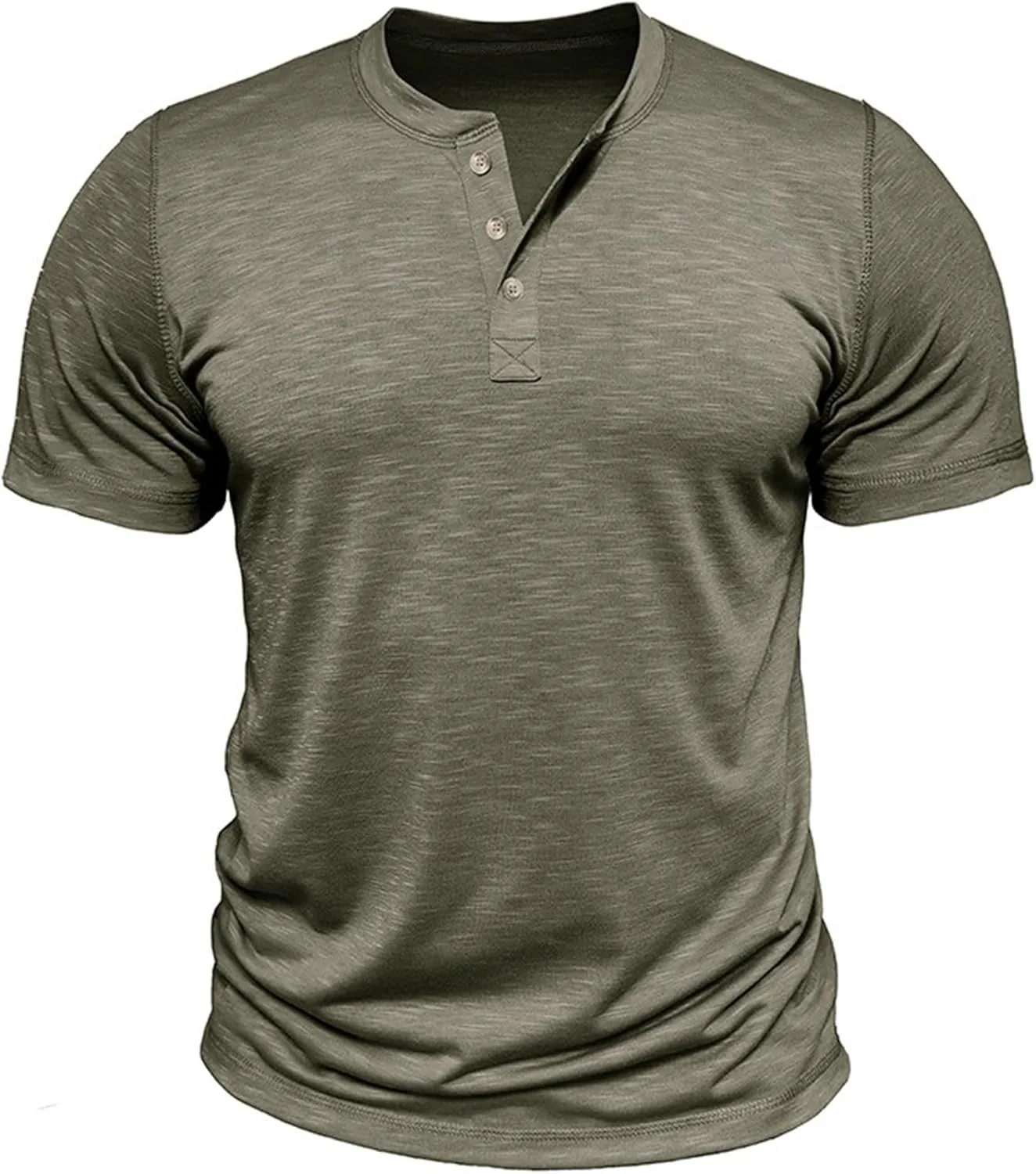 Мужская растягивающаяся рубашка-поло Casual Soft Slim Fit с коротким рукавом — фото 3