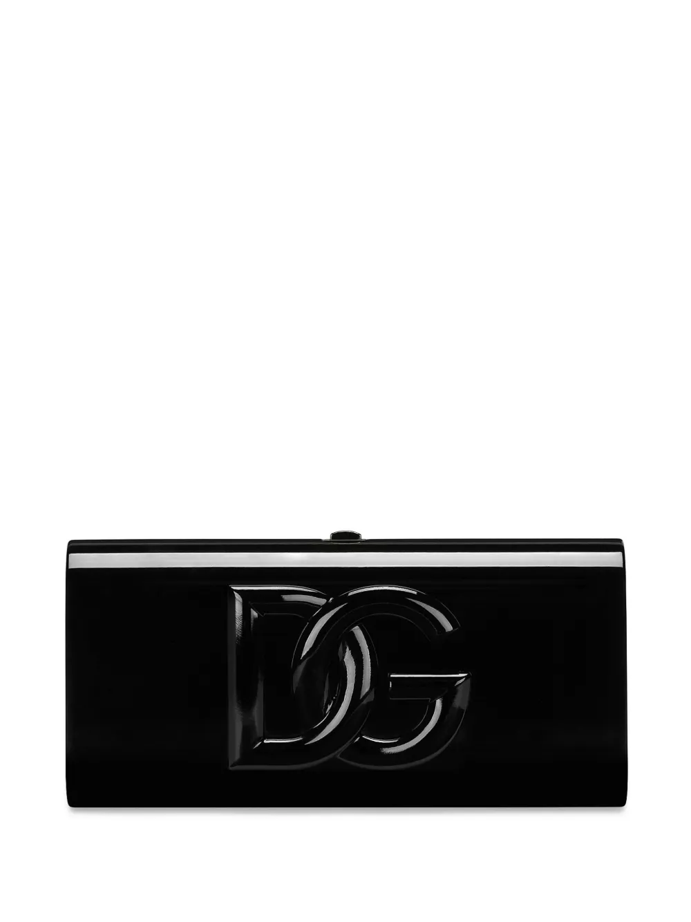 

Клатч с логотипом DG DOLCE & GABBANA, черный