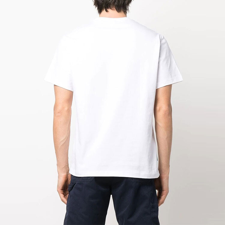 Футболка мужская Lacoste, белая — фото 4