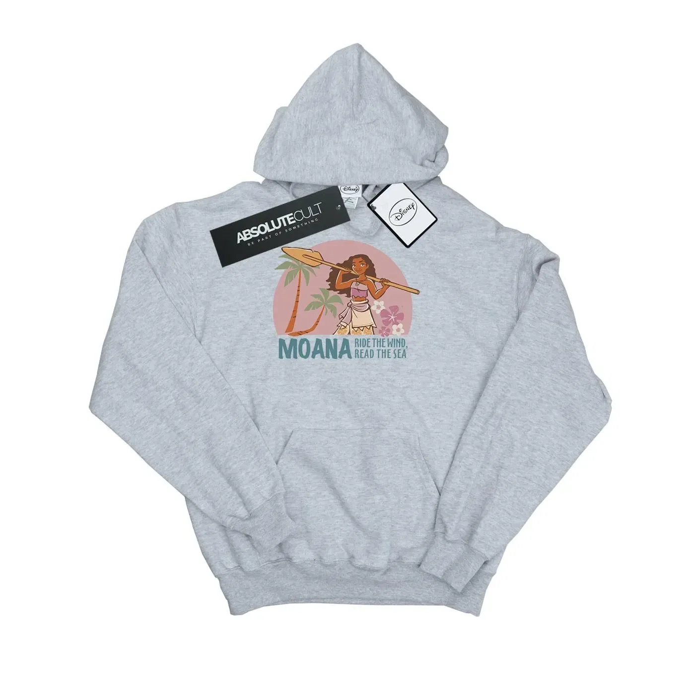 Худи Moana Read The Sea Disney, серый — фото 2