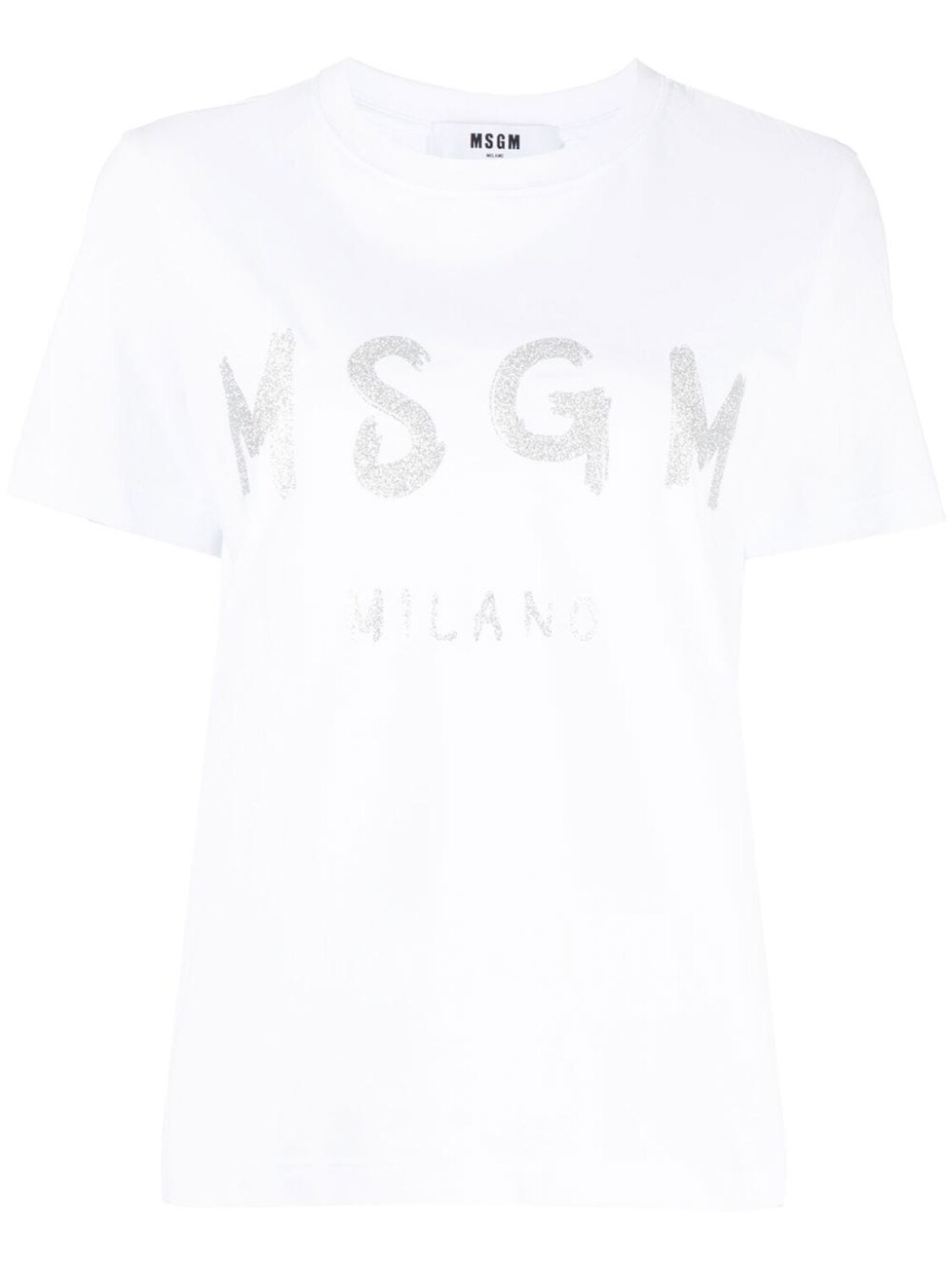 

MSGM футболка с логотипом, белый