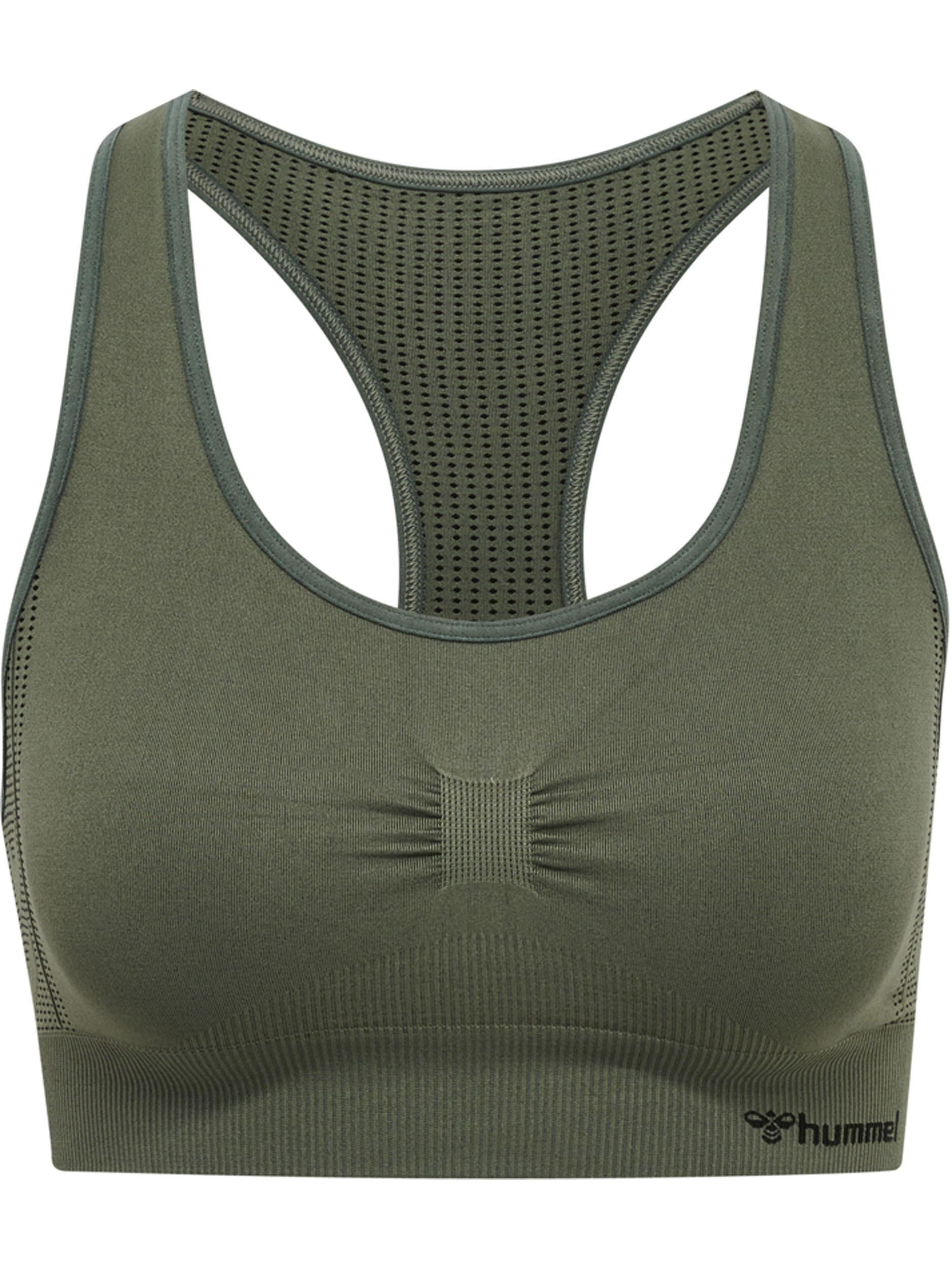 

Топ Hummel Sportoberteil Hmlshaping Seamless Sports, цвет THYME