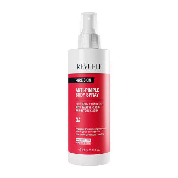 

Спрей-скраб для тела, 150 мл Revuele Anti-Pimple