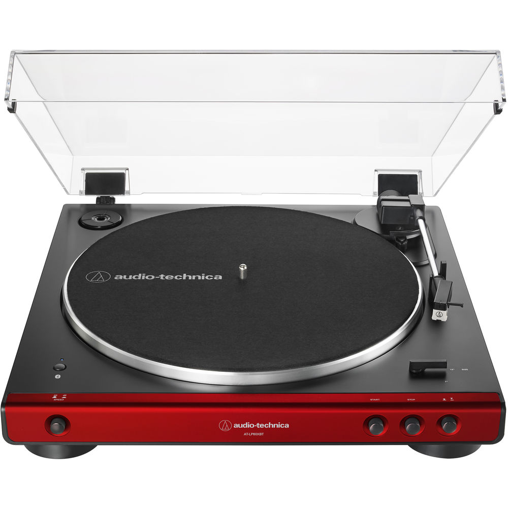 

Стереопроигрыватель Audio-Technica Consumer AT-LP60XBT с Bluetooth (красный и черный)