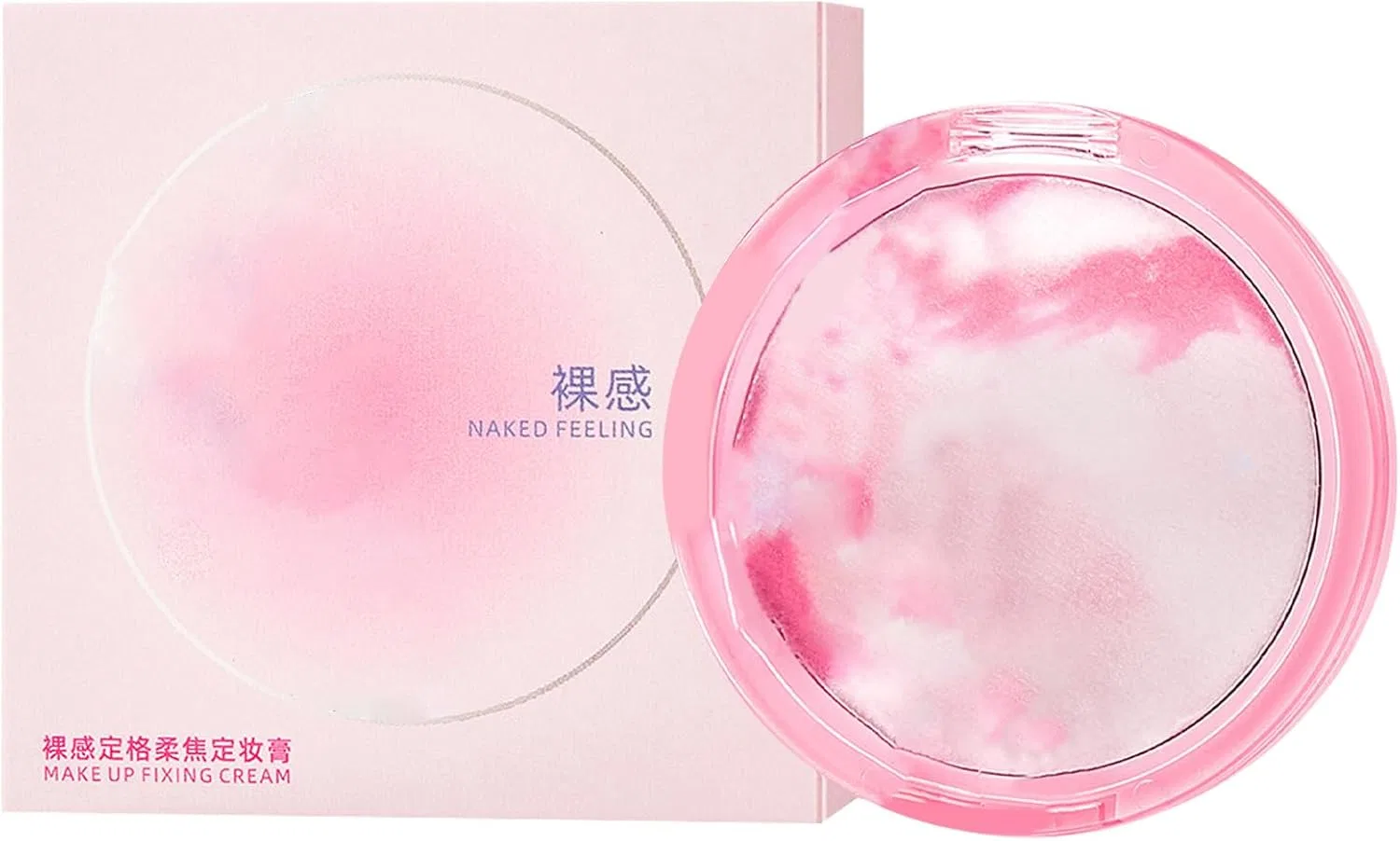 Пудра для лица матовая Natural Powder Foundation, бесцветная, 1 шт