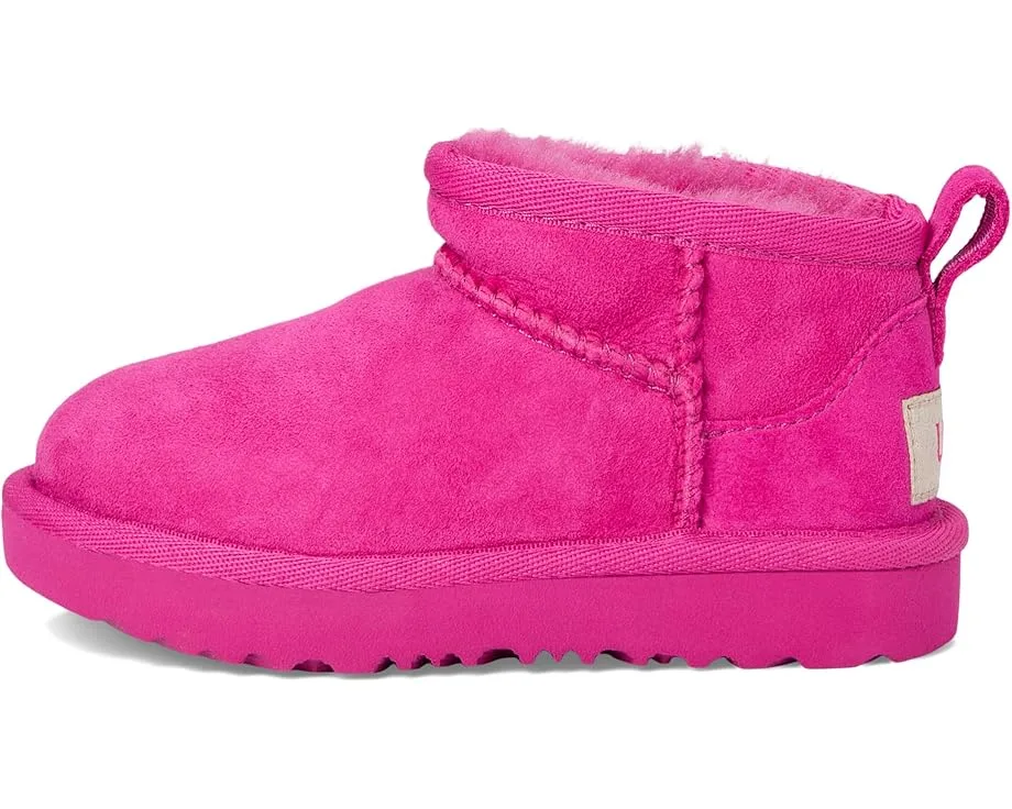 Ботинки UGG Kids Classic Ultra Mini (Toddler), Dark Peony — фото 4