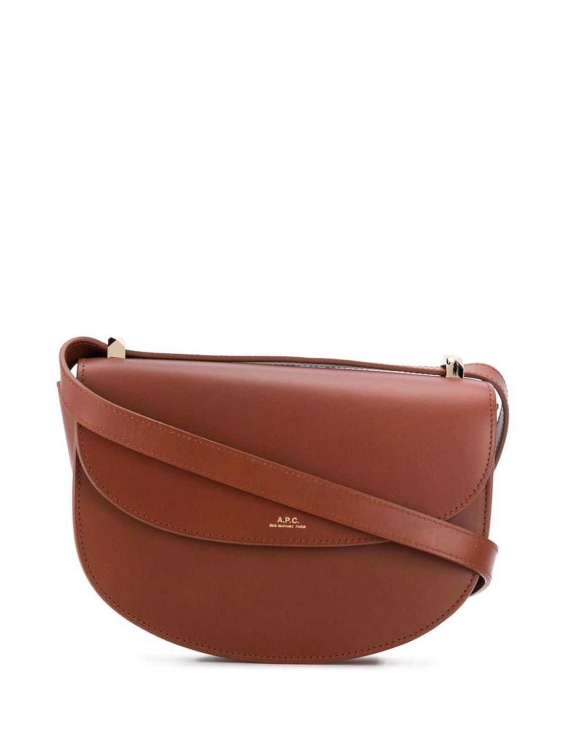 

A.P.C. сумка на плечо Geneve с клапаном, коричневый