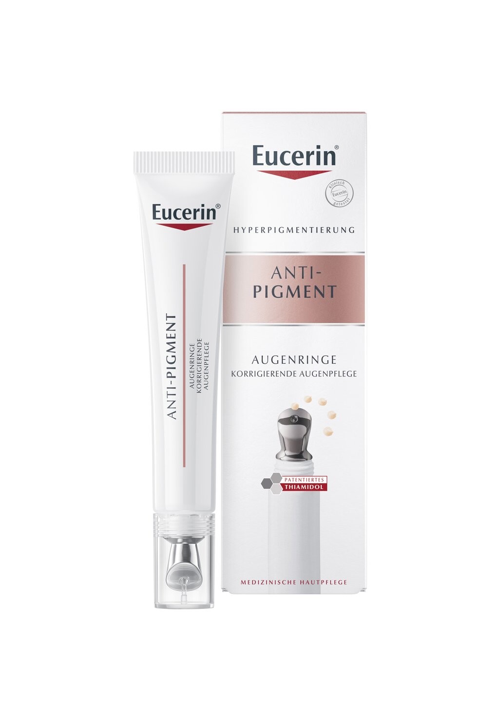 

Уход за глазами EUCERIN GESICHTSPFLEGE EUCERIN ANTI-PIGMENT AUGENRINGE KORRIGIERENDE AUGENPFLEGE, цвет transparent