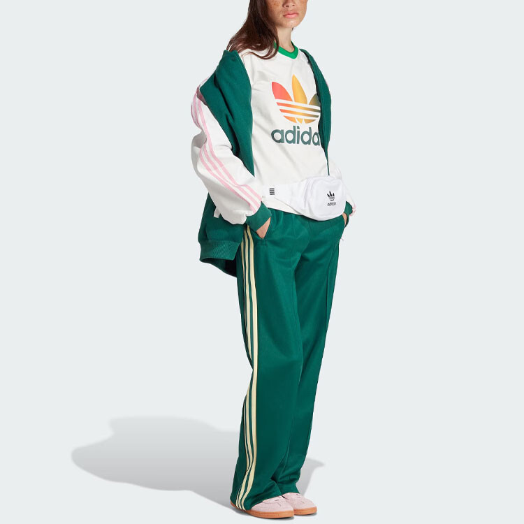 Футболка с градиентным трилистником Cali Adidas Originals — фото 4